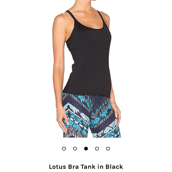 ALO Yoga Lotus Bra Tank in Black ✨NEW✨ - Picture 6 of 8